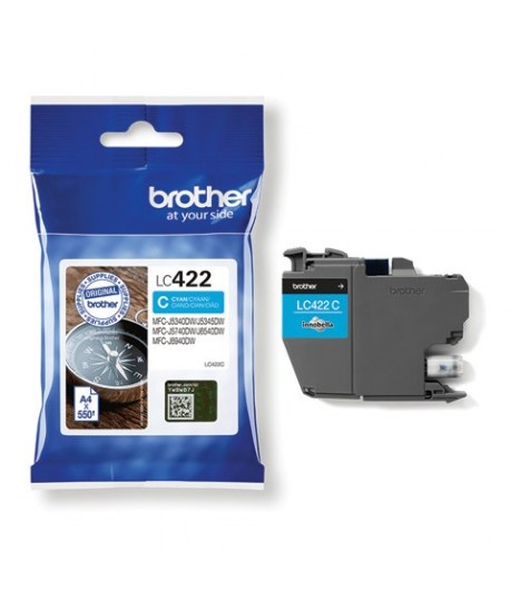 INKJET BROTHER LC422C CIANO