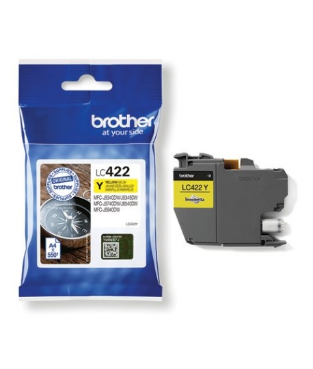 INKJET BROTHER LC422Y GIALLO