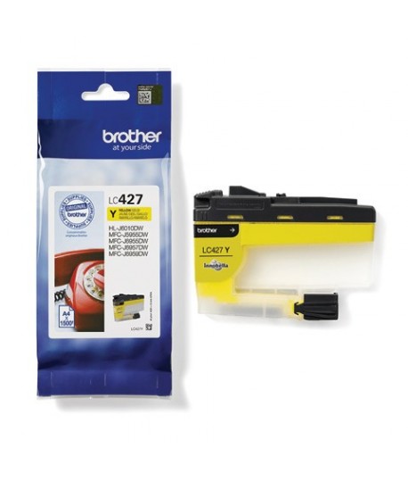 INKJET BROTHER LC427 GIALLO 1,5K
