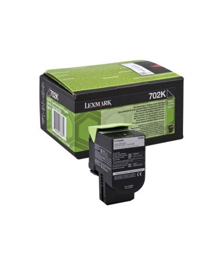 TONER LEXMARK 70C20K0 NERO 1 K