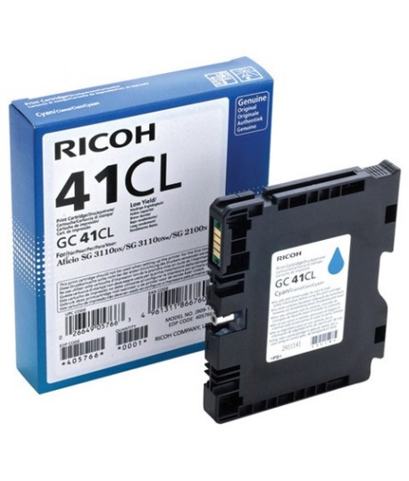INKJET RICOH GC-41CL CIANO 600PG 405766