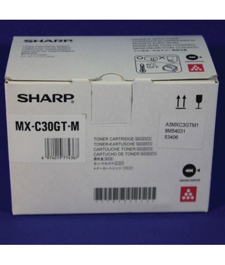 TONER SHARP MX-300W MXC30 MAGENTA
