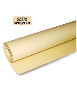 CARTA SPOLVERO GIALLINA 90G H.1,5 X 10 M