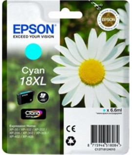 CARTUCCIA EPSON T1812 18XL CIANO MARGH.