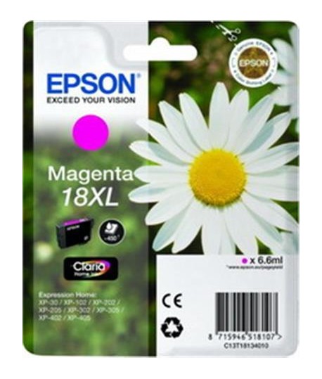 CARTUCCIA EPSON T1813 18XL MAGENTA MARGH