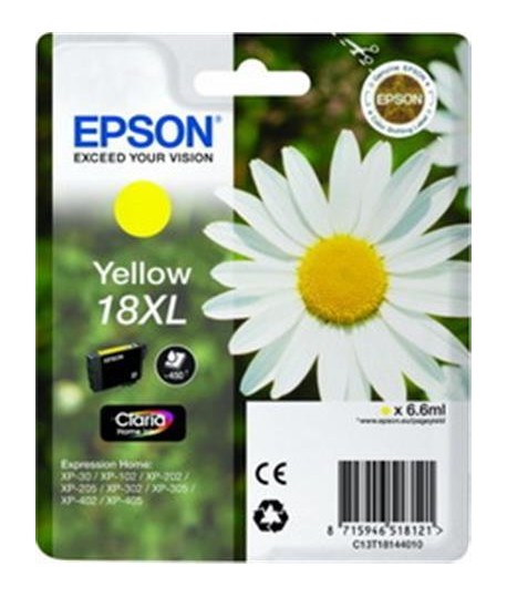 CARTUCCIA EPSON T1814 18XL GIALLO MARGH.