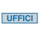 TARGA ADESIVA CM 5X15 "UFFICI"