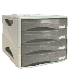 CASSETTIERA ARDA 15P4P SMILE GRIGIO 4C