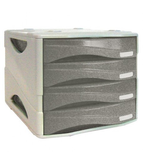 CASSETTIERA ARDA 15P4P SMILE GRIGIO 4C