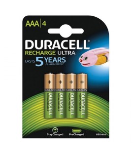 PILE RICARIC. DURACELL AAA 4PZ 800MAH