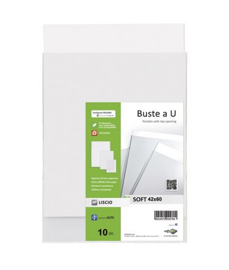 BUSTE U SEI SOFT 42*60 10PZ