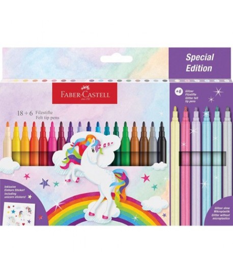 PENNARELLI UNICORNO 24PZ FABER 554221