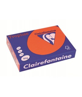 CARTA TROPHEE 80G A4 ARANCIONE 1873 500F