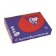 CARTA TROPHEE 80G A4 ROSSO 1782 500F