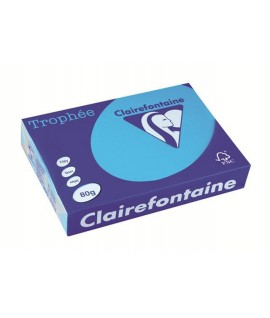 CARTA TROPHEE 80G A4 TURCHESE 1781 500F