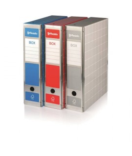 SCATOLA ARCHIVIO RESISTO BOX 4 BLU