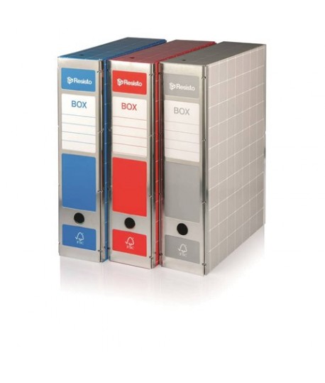 SCATOLA ARCHIVIO RESISTO BOX 4 BLU
