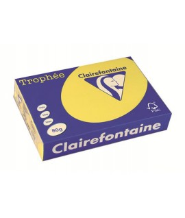 CARTA TROPHEE 80G A4 GIALLO 1877 500F