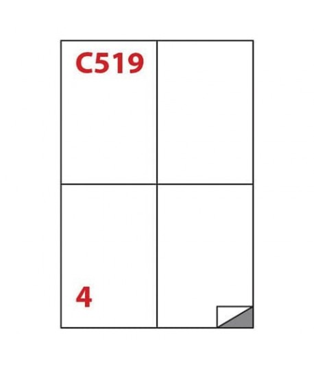 ETICHETTE MARKIN 105X148 SUPER PERMANENT