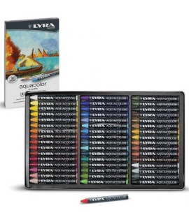 LYRA AQUACOLOR CERA 48PZ SCAT.METALLO