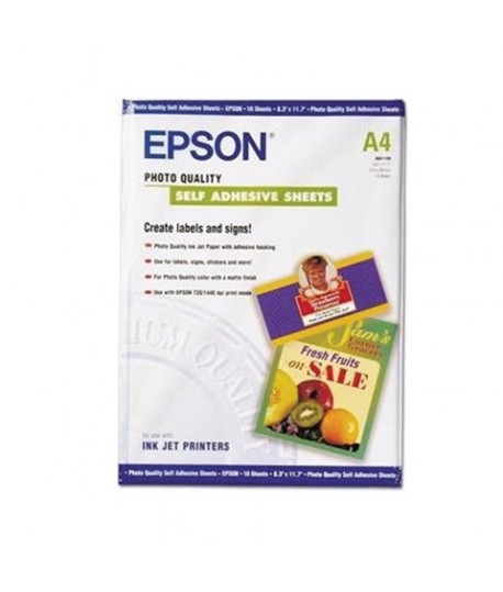 FOGLI CARTA ADES.A/4 EPSON S041106 10FF