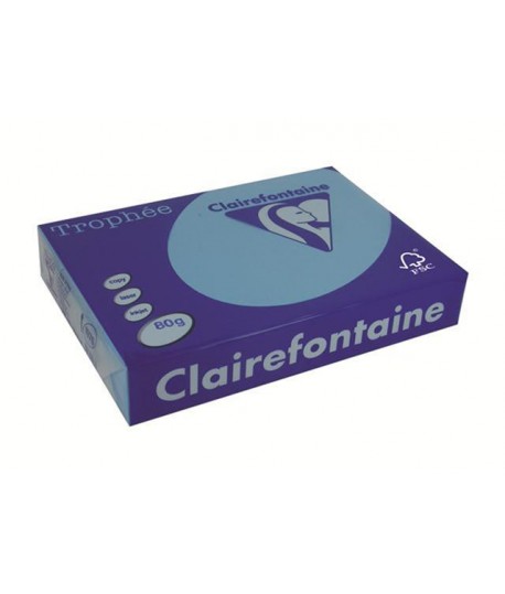 CARTA TROPHEE 80G A4 BLU REALE 1976 500F