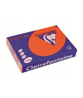 CARTA TROPHEE 160G A4 ARANCIO 1021 250F