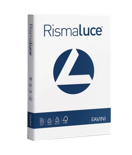 CARTA RISMALUCE BIANCA 170G A4 150FF