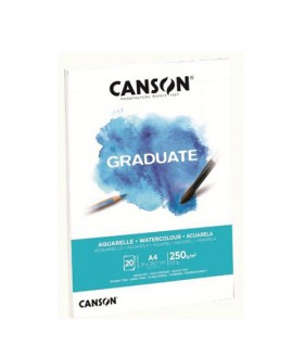 BLOC CANSON GRADUATE AQUAERELLE A4