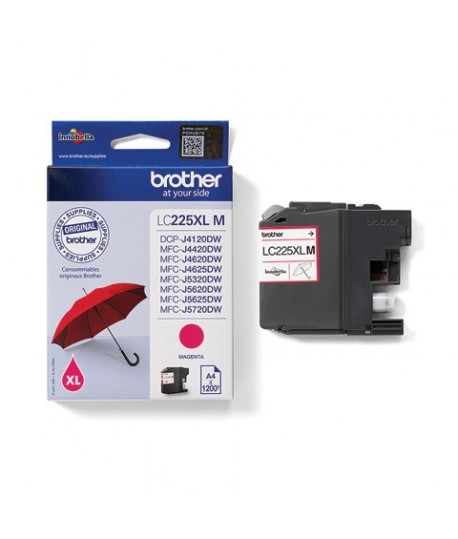 INKJET BROTHER LC225 XL MAGENTA MFJ4620