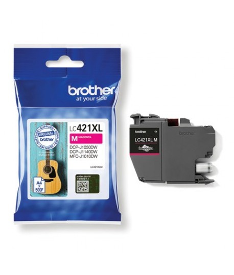 INKJET BROTHER LC421XL MAGENTA 500 PG.