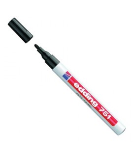 MARCATORE UNI PAINT E751 F NERO 10PZ