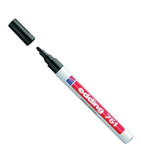 MARCATORE UNI PAINT E751 F NERO 10PZ