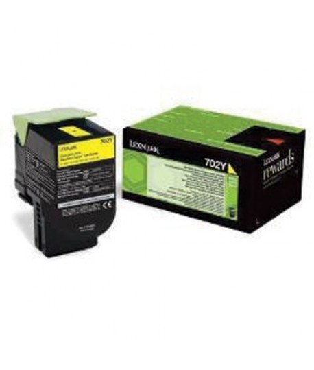 TONER LEXMARK 70C20Y0 GIALLO 1K
