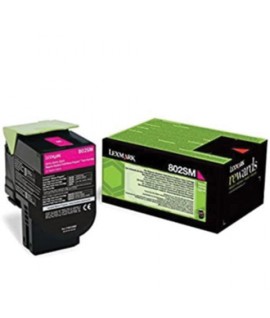 TONER LEXMARK 80C2SME 802SK MAGENTA 2K
