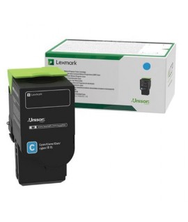 TONER LEXMARK C242XC CIANO 3,5K