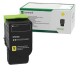 TONER LEXMARK C242XC GIALLO 3,5K