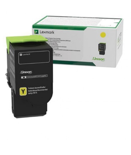 TONER LEXMARK C242XC GIALLO 3,5K