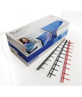 PETTINE GBC SUPERBIND 25MM BLU 100P