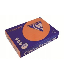 CARTA TROPHEE 210G A4 ARANCIO 1767 250F