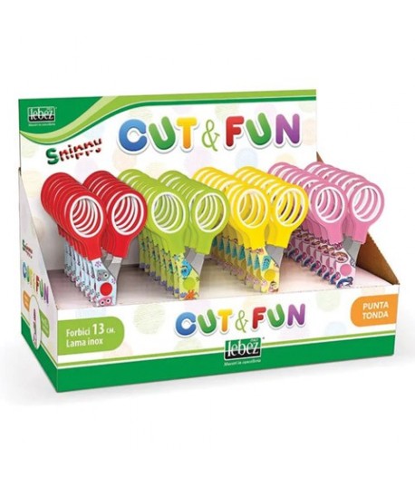 FORBICI LEBEZ 4449 SNIPPY STAMPATE 32PZ