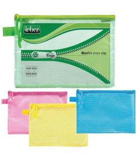 BUSTA IN PVC E RETE LEBEZ 3014 33*23