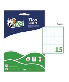 ETICHETTE TICO EXPORT MM 46*22 150PZ
