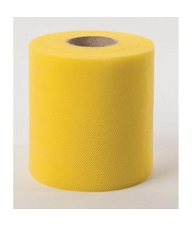 TULLE BETA H.12CM GIALLO RT.100M