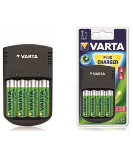 CARICABATTERIE VARTA PLUG 4 CANALI