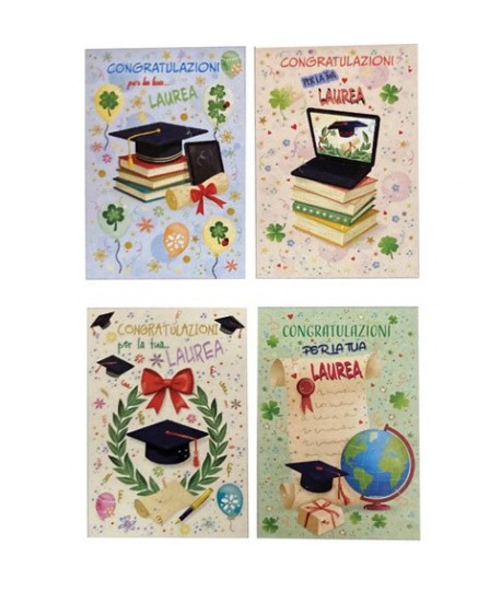 BIGLIETTI CECAMI 00258 LAUREA 12P