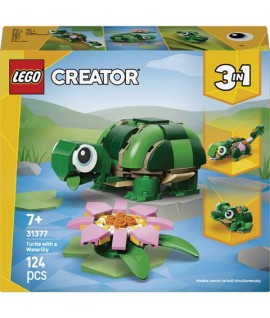 LEGO CREATOR 31377 TARTARUGA CON FIORE