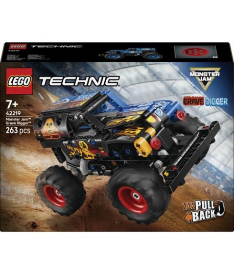 LEGO TECHNIC 42219 MONSTER JAM GRAVE