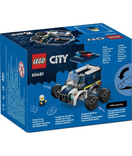 LEGO CITY 60481 SUV DELLA POLIZIA