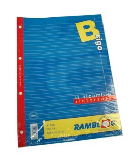 RICAMBIO RAMBLOC RINFORZATO A4 80GR B